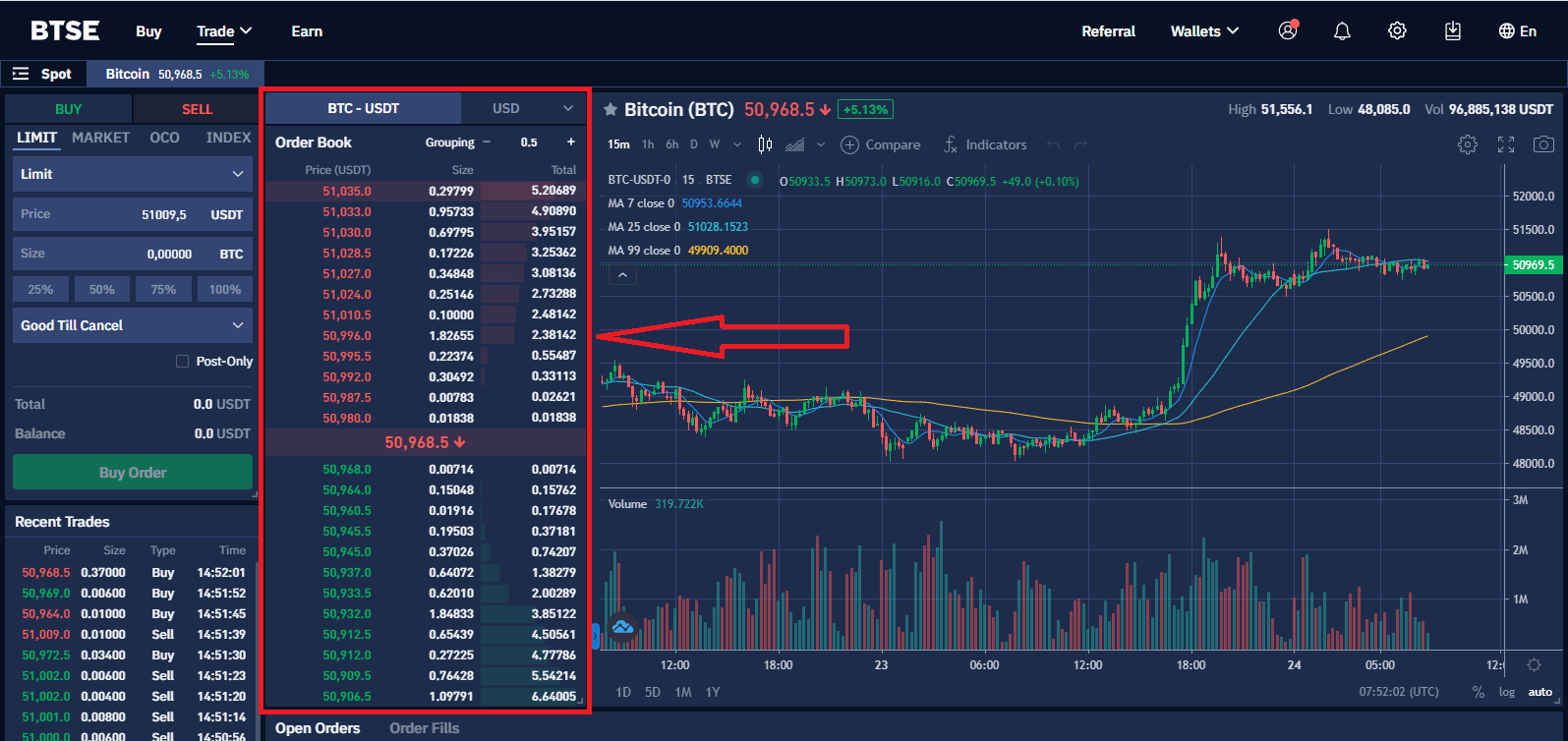 วิธีการฝากและแลกเปลี่ยน Crypto ที่ BTSE วิธีการฝากและแลกเปลี่ยน Crypto ที่ BTSE