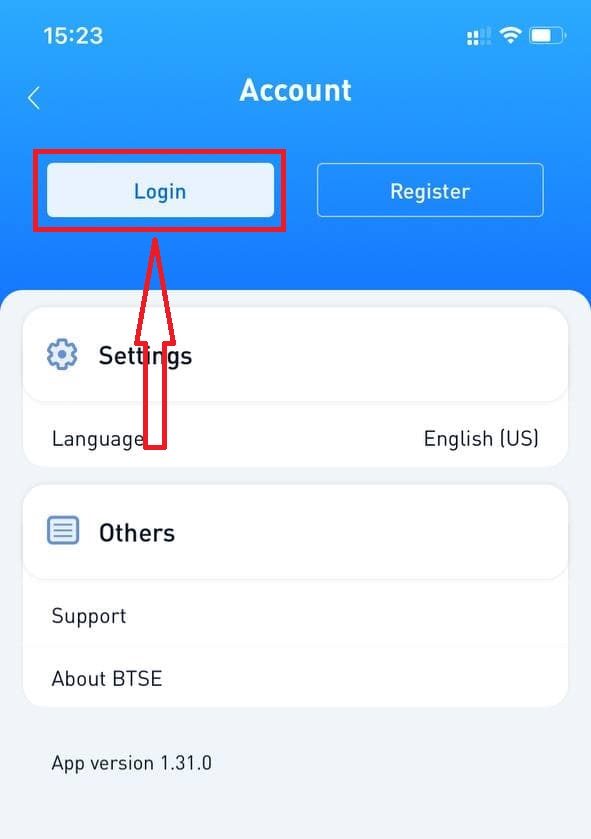 How to Login and Deposit in BTSE
