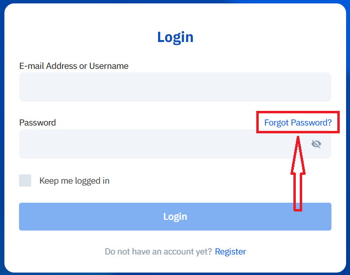 Como fazer login no BTSE
