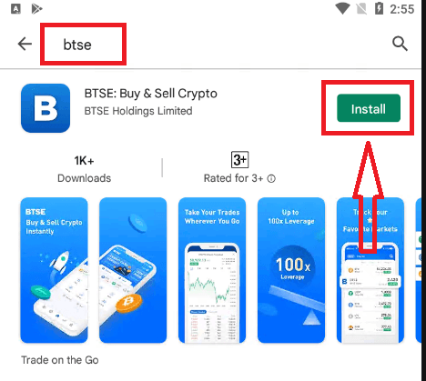 BTSEにアカウントを登録する方法