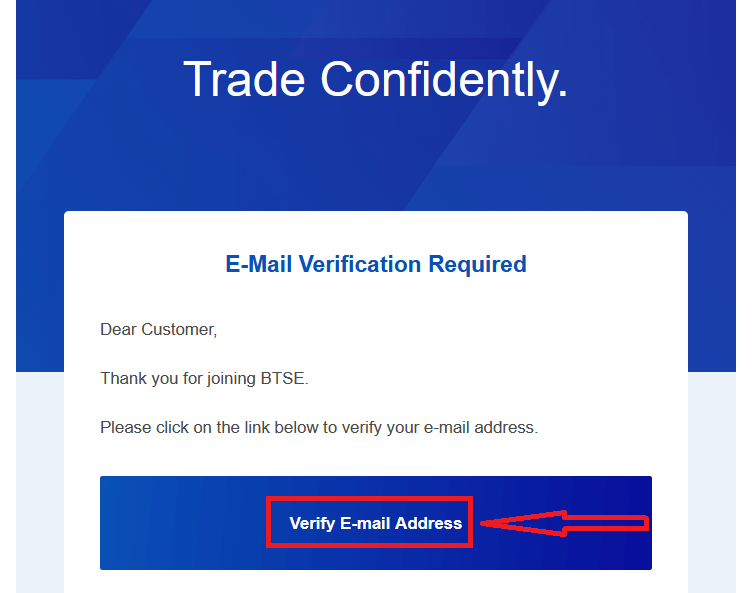 BTSEにアカウントを登録する方法