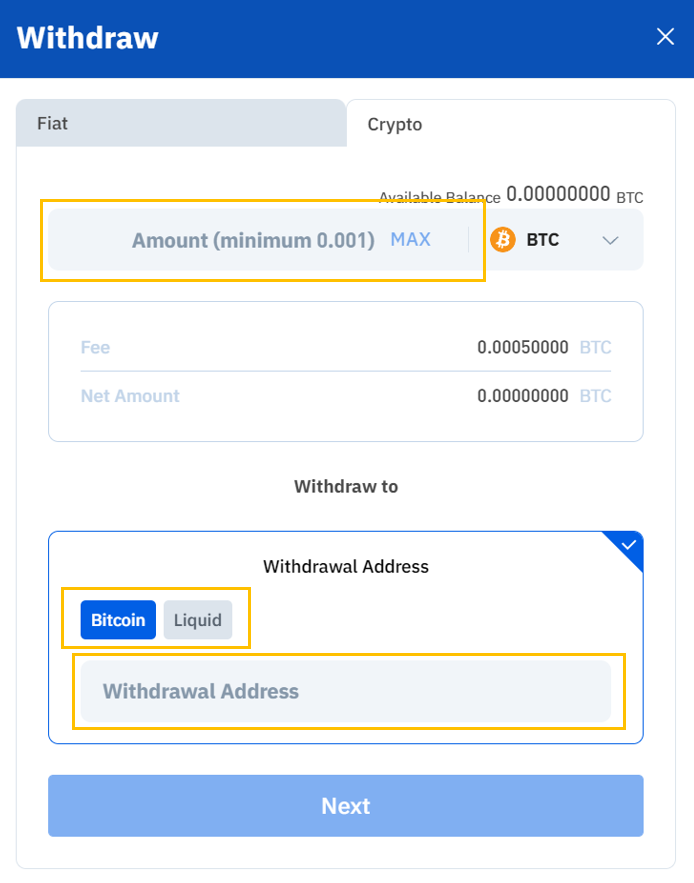How to Register and Withdraw at BTSE