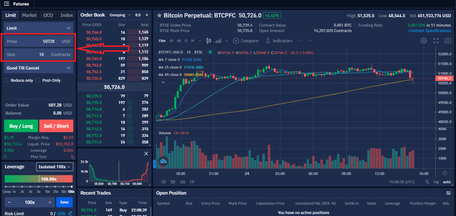 Jinsi ya kufanya Biashara ya Crypto katika BTSE Jinsi ya kufanya Biashara ya Crypto katika BTSE